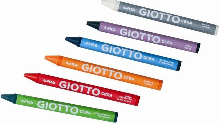 Actual product image Giotto Oil Pastels Multicoloured, 24 pieces, Set: No, Effects (Multicoloured, 24 x)