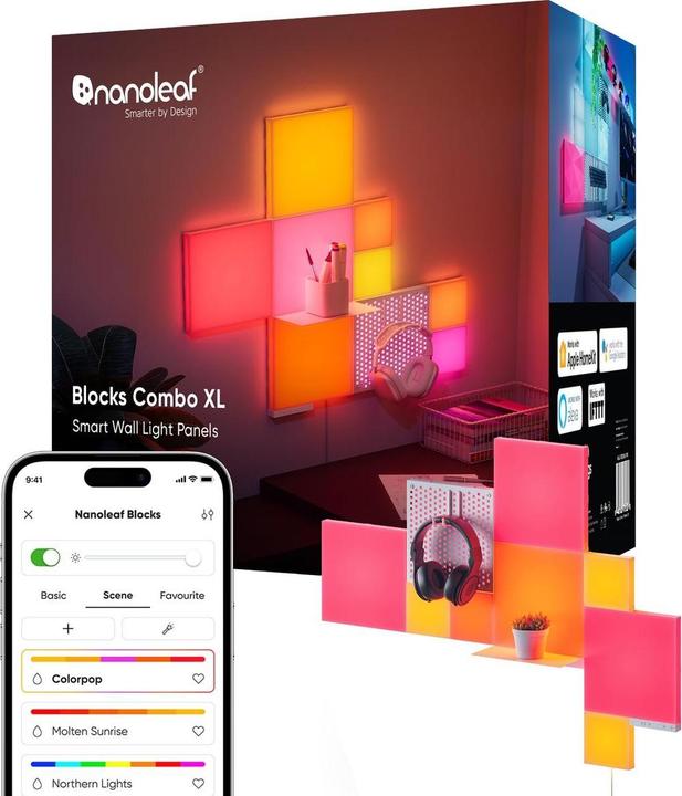Immagine prodotto Nanoleaf Blocks Combo (320 lm)