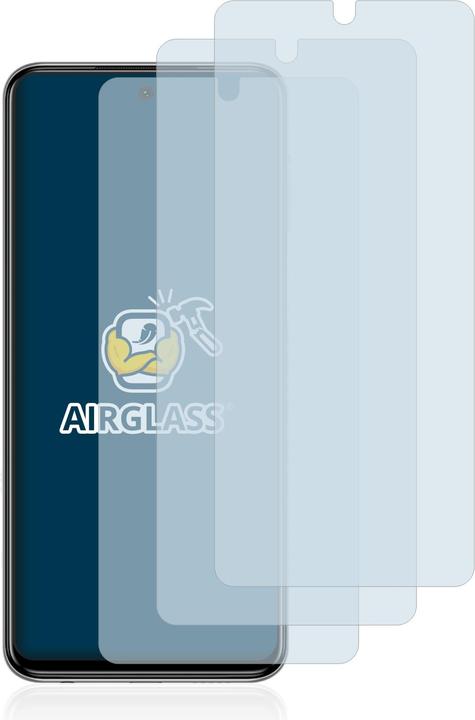 Produktbild BROTECT AirGlass Panzerglasfolie (3 Stk., Xiaomi Redmi Note 9 Pro)