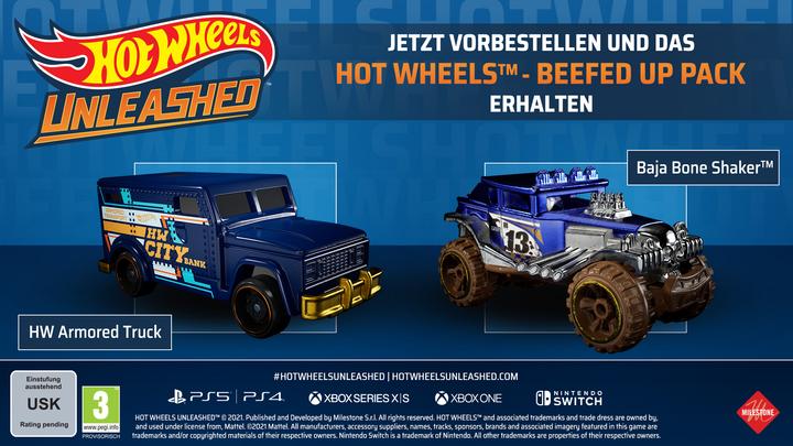 Produktbild Milestone Hot Wheels Unleashed - Challenge Accepted Edition (PS5, DE, FR, IT)