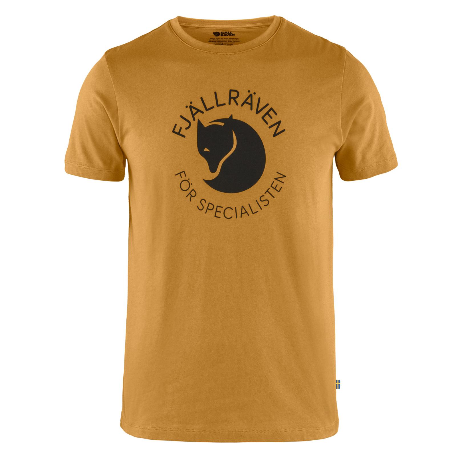 Fjällräven, Mannen, T-shirts, Vos, Geel, (Xl)