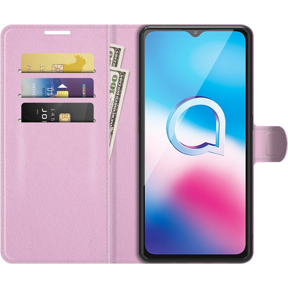 Thumbnail - Screenguard Alcatel 1S 2021 Leather Guard Lederhülle (Alcatel 1S (2021)), Smartphone Hülle, Rosa