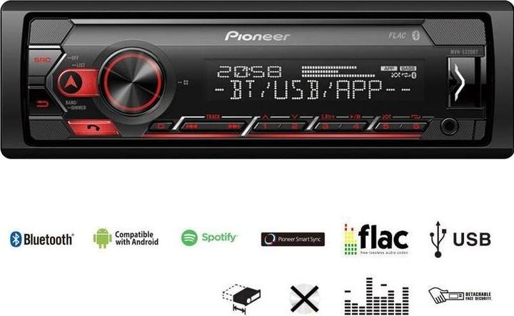 Produktbild Pioneer MVH-S320BT (Android Auto)