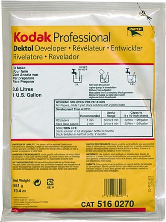 Produktbild Kodak Dektol Developer Packet 1GL 1011