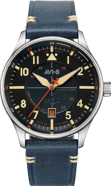 Immagine prodotto AVI-8 AV-4094-02 Hawker Hurricane Automatico 43mm 5ATM (Orologio da polso analogico, 43 mm)