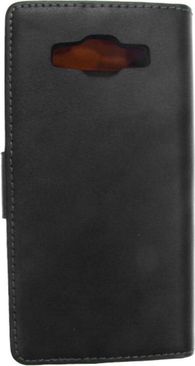 Produktbild OEM Slim Leather Book Case for A5 Galaxy A500 - black 4250710560837 (Samsung Galaxy A5)
