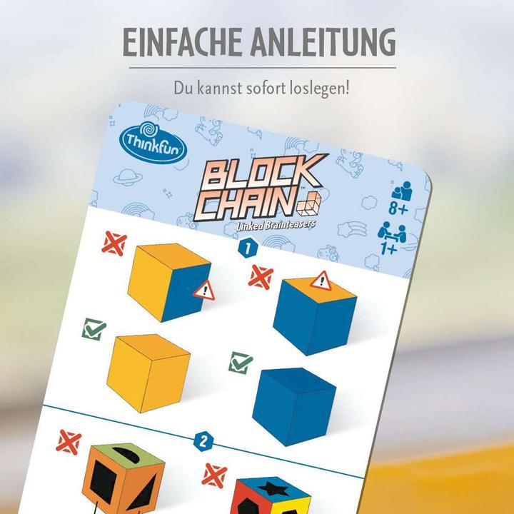 Produktbild Thinkfun Block Chain Einhorn (Deutsch, Französisch, Italienisch)