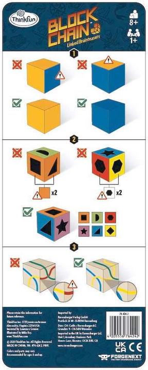 Produktbild Thinkfun Block Chain Piraten (Deutsch, Französisch, Italienisch)