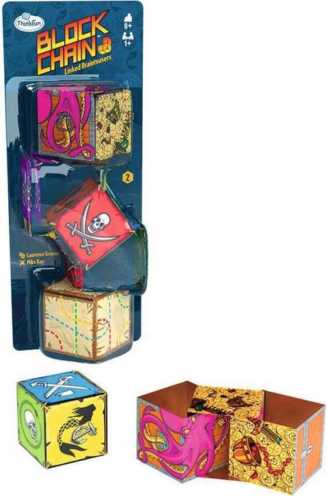 Produktbild Thinkfun Block Chain Piraten (Deutsch, Französisch, Italienisch)