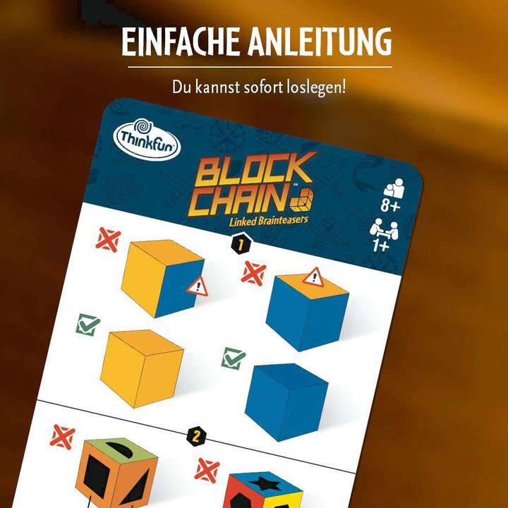 Produktbild Thinkfun Block Chain Piraten (Deutsch, Französisch, Italienisch)