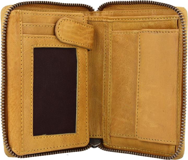 Produktbild Greenburry Vintage Washed Geldbörse Leder 10 cm