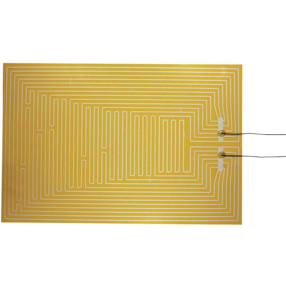 Thermo Tech Polyester Heizfolie selbstklebend 12 V/DC, 12 V/AC 50 W Schutzart IP (Heizfolie), Elektronikzubehör + Gehäus...