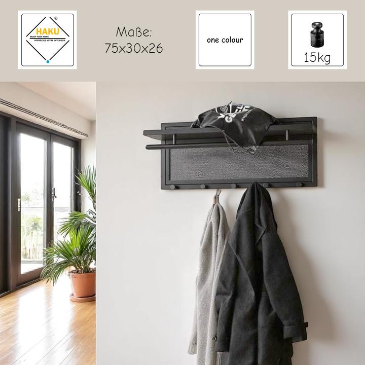 Productafbeelding HAKU Möbel Wandgarderobe