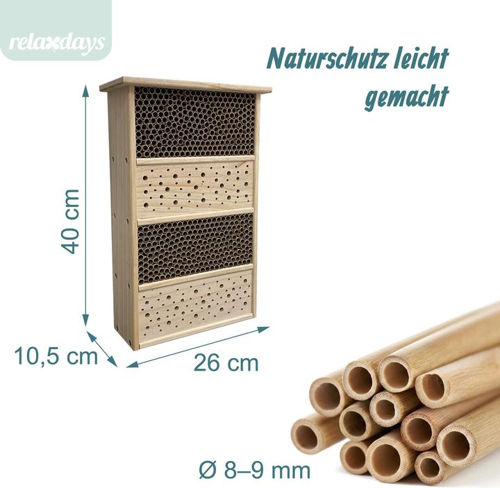Actual product image Relaxdays Bienenhotel (Bee)