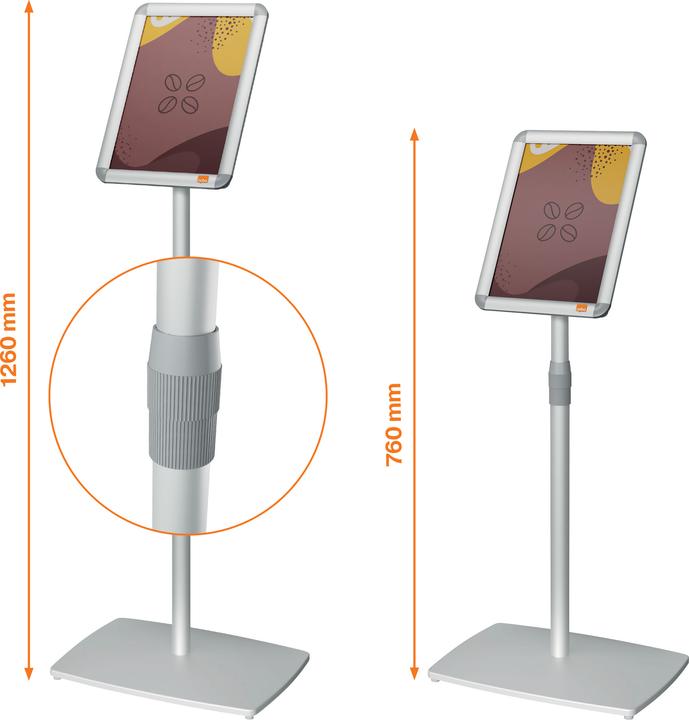 Produktbild Nobo Infoständer (A4)