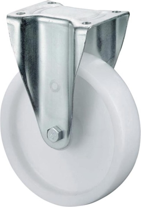Immagine prodotto BS Rollen Ruota fissa per impieghi gravosi Ø 125 mm Portata 300 kg Piastra in plastica L105xL85 mm