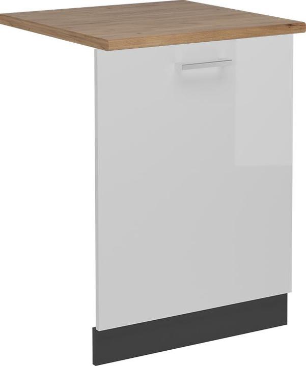 Anthrazit, Goldkraft Eiche, Weiss Hochglanz