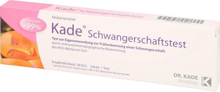 Produktbild Dr. Kade Pharma Kade Schwangerschaftstest, 1 St TES (1 x)