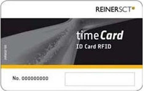 Image du produit ReinerSCT Cartes à puce timeCard 50 (DES)