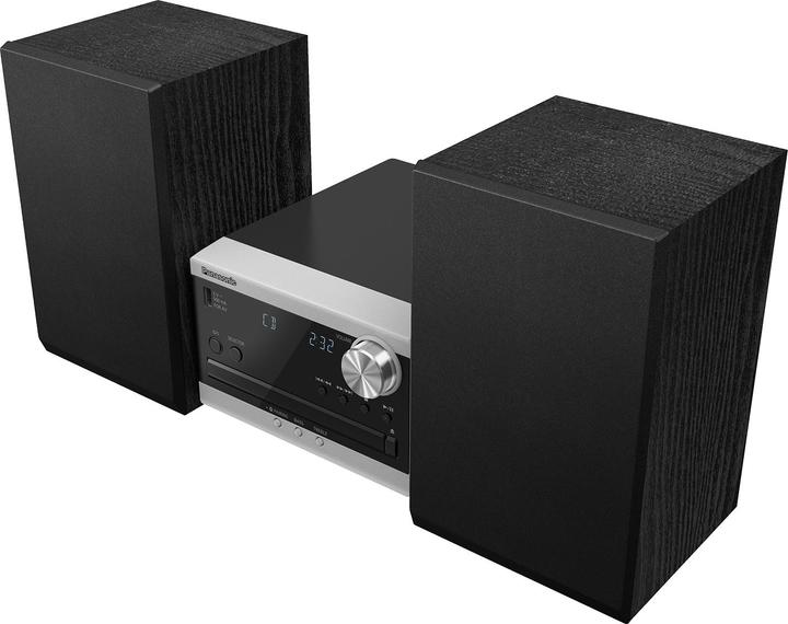 Image du produit Panasonic SC-PM272 Home Audio Microsystem 20 W Silver (Bluetooth, Lecteur de CD, 2x 10 W)