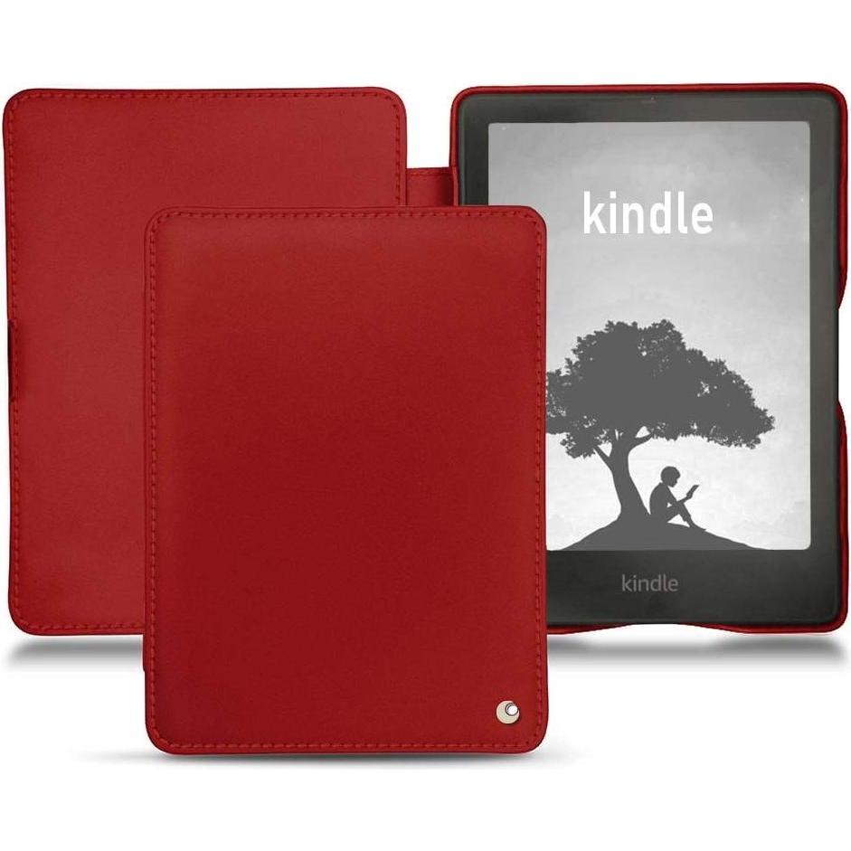 Thumbnail - Noreve Lederschutzhülle horizontal (Kindle Signature Edition), Tablet Hülle, Rot