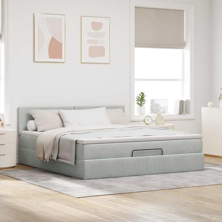 Produktbild vidaXL Ottoman-Bett (180 x 200 cm)