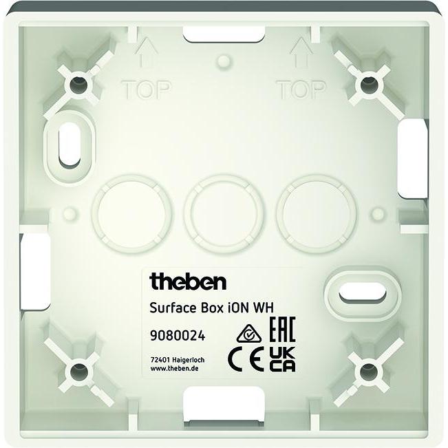 Theben, Accessori sicurezza degli edifici, Alloggiamento a superficie bianco