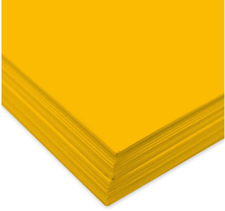 Actual product image Ursus Clay drawing paper A4, 130 g/m², 100 sheets, corn yellow (130 g/m², A4)