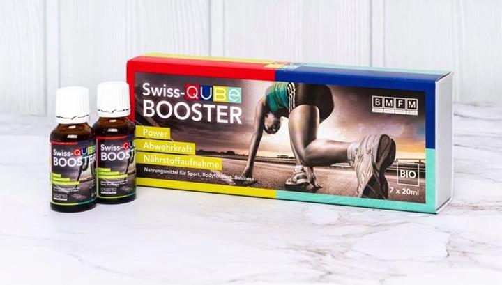 Actual product image Swiss Qube Booster (7 Piece, Liquid)