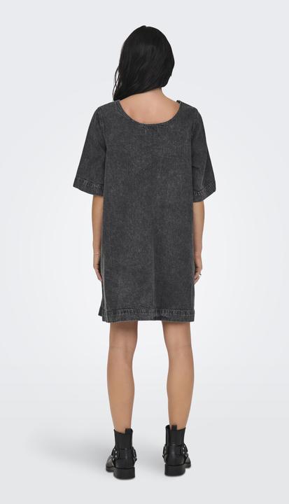 Produktbild Only Volumiger Fit Rundhals Kurzes Kleid Jeanskleid (S)
