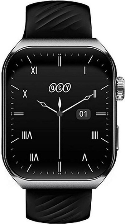 Actual product image QCY GS2 S5 smartwatch (black) (3 mm)