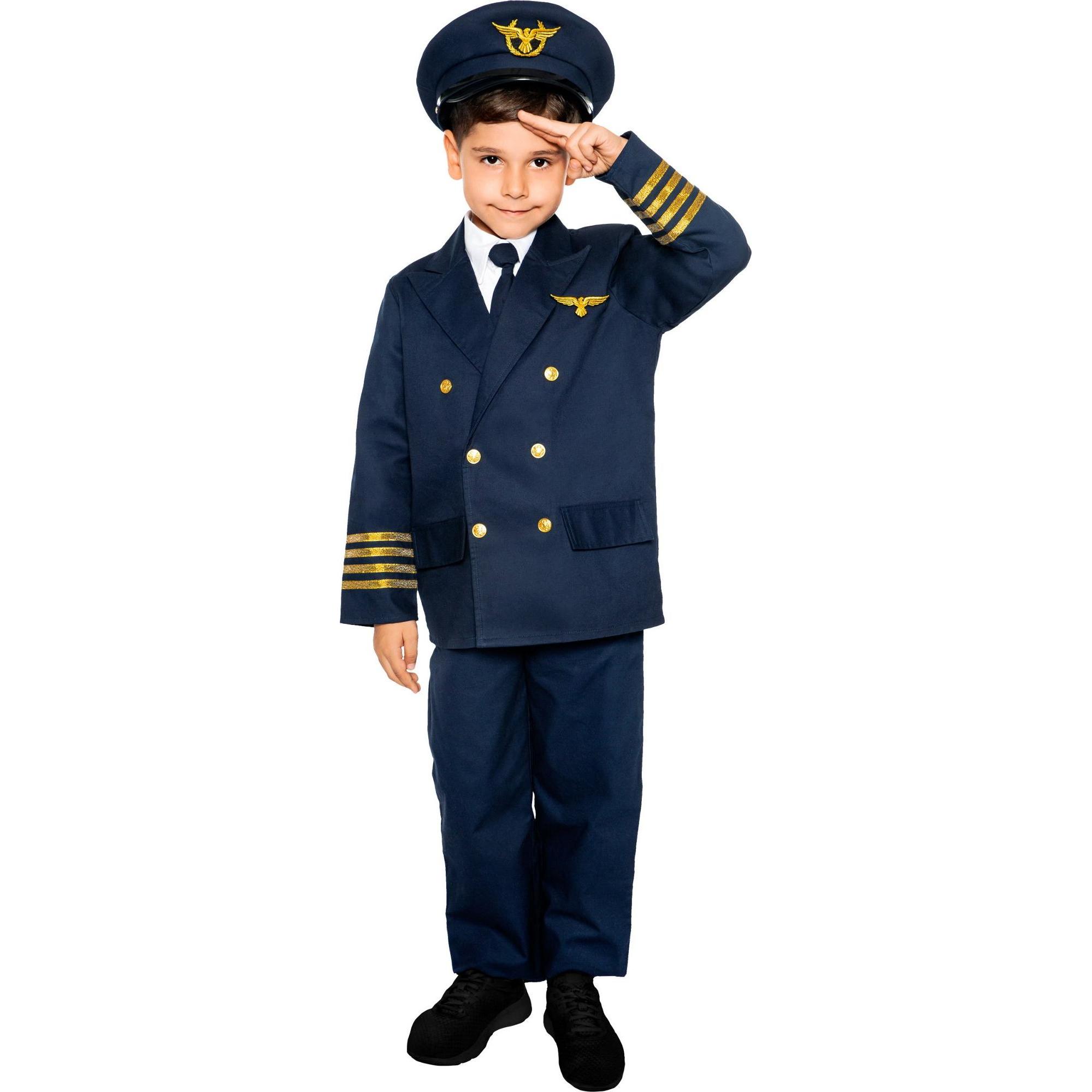 Maskworld Pilot Kinderkostüm Deluxe (152)