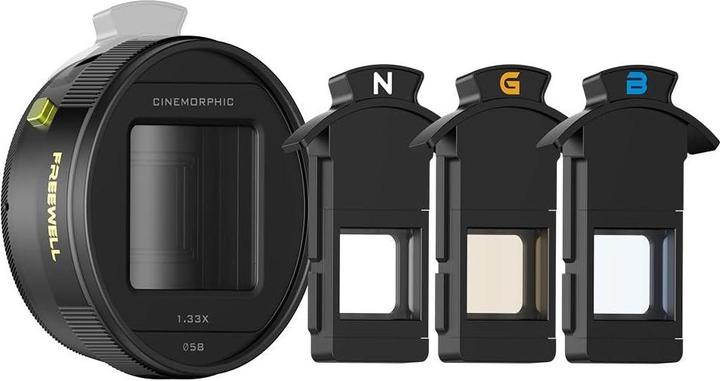 Actual product image Freewell 1.33x Anamorphic Lens with 17mm Mount