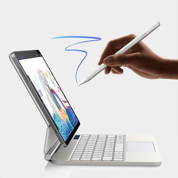 Actual product image Baseus Smooth Writing 2 Stylus Lite with LED indicator (white)
