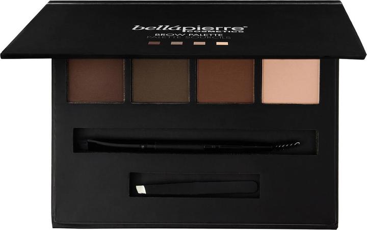 Actual product image Bellapierre Cosmetics Brow Palette