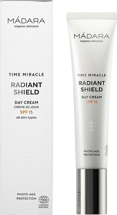 Actual product image Madara Time Miracle Radiant Shield Day Cream SPF15 (40 ml, Day cream, SPF 15)