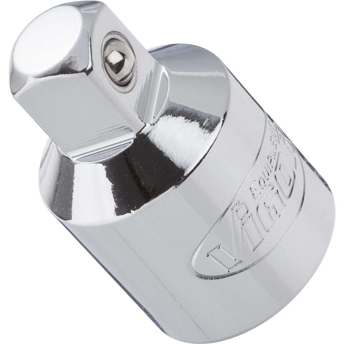 Vigor, Steckschlüssel + Stecknuss, ADAPTER 1/2" AUF 3/8" (10 mm)
