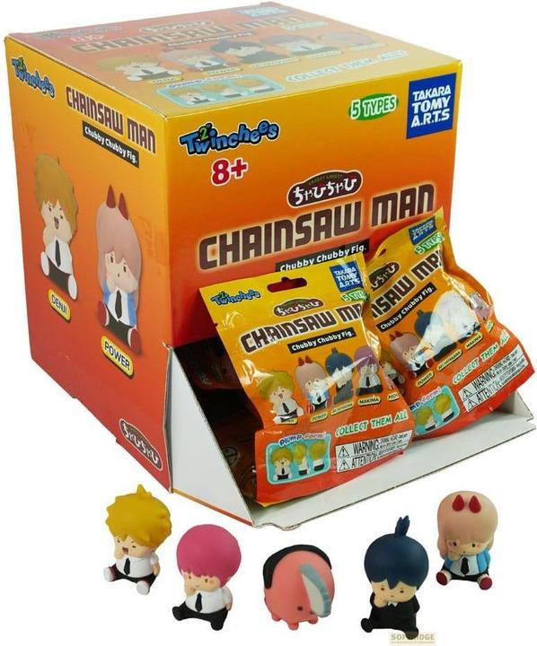 Immagine prodotto Takara Tomy Minifigure Uomo Motosega Twinchees Chubby Chubby 5 cm Display (24)