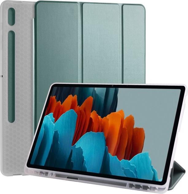 Produktbild MU Classic Dreifach faltbare Hülle mit Stylus Halterung (Galaxy Tab S7+)