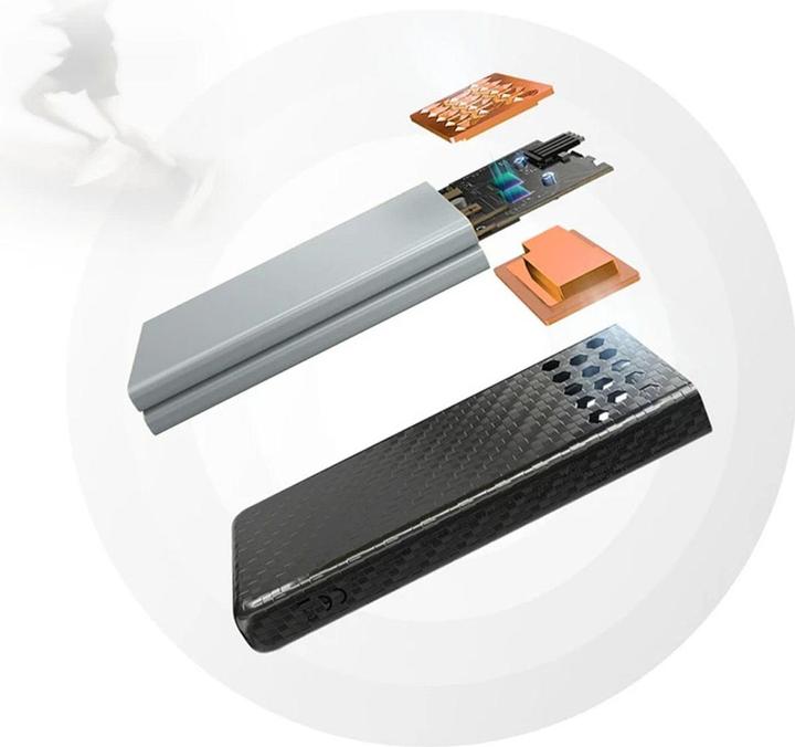 Actual product image Nitecore CARBO10000 Gen2 Powerbank Orange (10000 mAh, 30 W, 38.80 Wh)