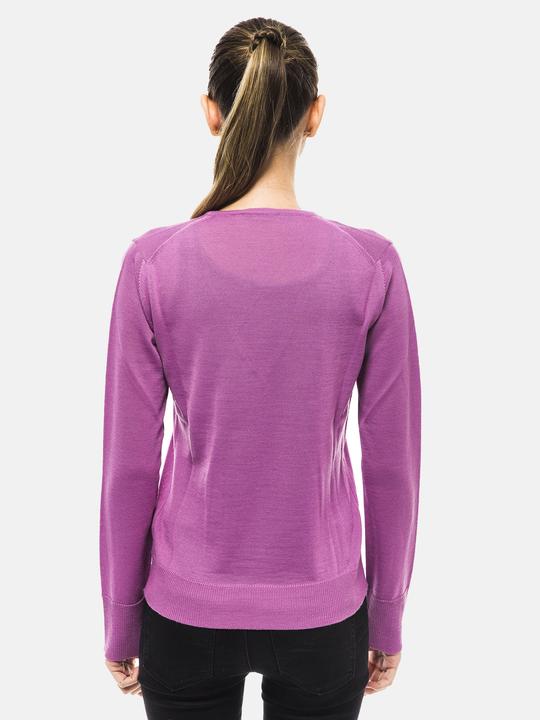 Produktbild Montana Frauen Leder Pullover - Valora Lux Modell - Made In Italy (42)