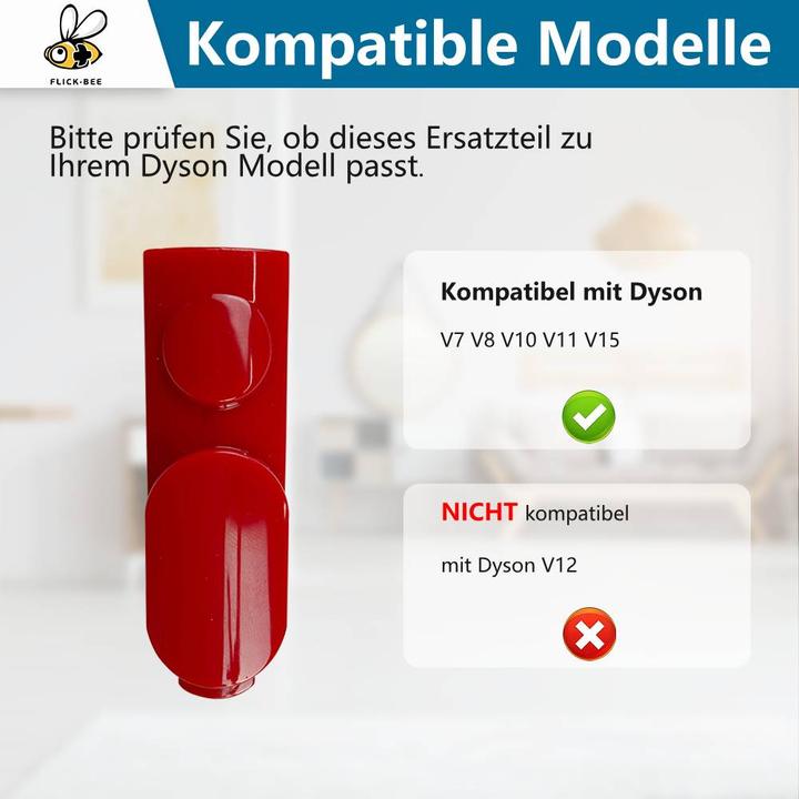 Actual product image Flickbee Switch button for Dyson V10/V11 hoover