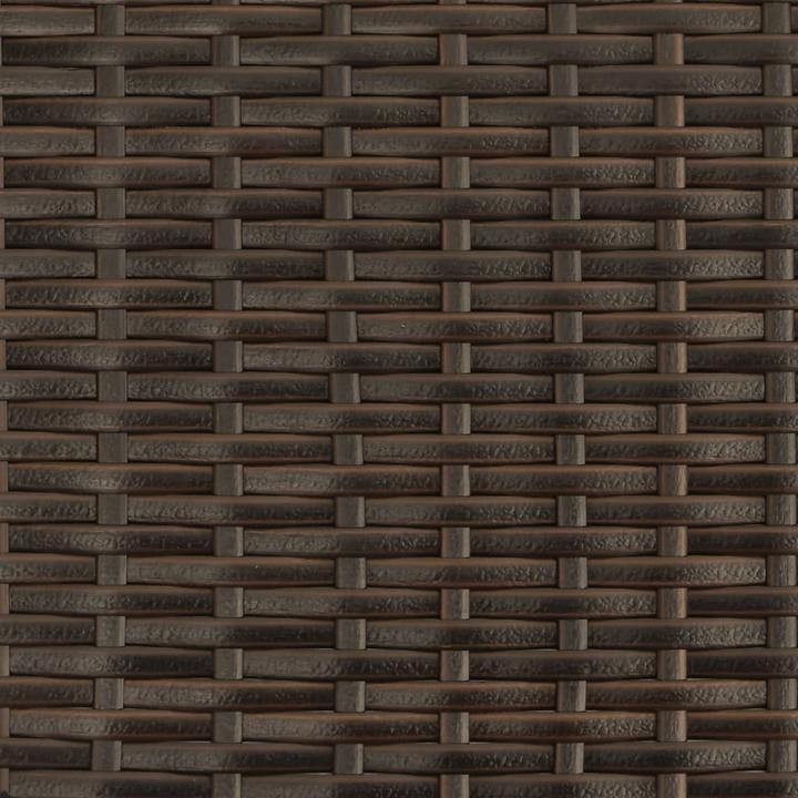 Produktbild vidaXL Gartensofa 2-Sitzer mit Hockern