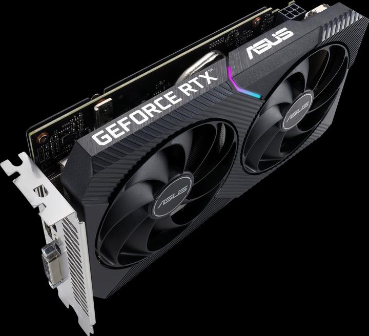 Image du produit ASUS DUAL-RTX3050-O8G-V2,HDMI,DP,Active (8 Go)