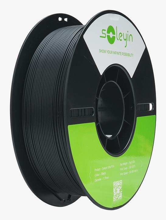 Actual product image Creality Soleyin Ultra-PLA (PLA, 1.75 mm, 1000 g, Black)