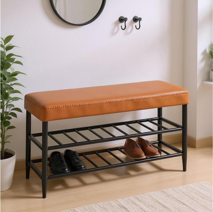 Image du produit Relaxdays Banc à chaussures (80 x 30 x 50 cm)