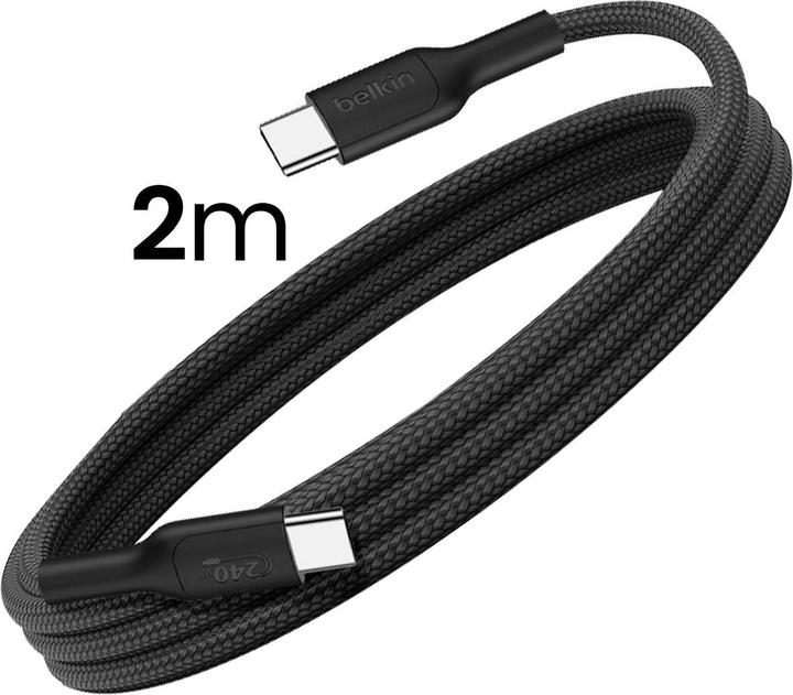 Produktbild Belkin USB C — USB C (2 m, USB 2.0, 240 W)