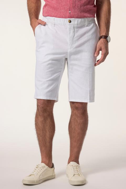Produktbild Boston Park Leinenmix-Bermuda, Regular Fit, Dehnbund, bis 72 (56)