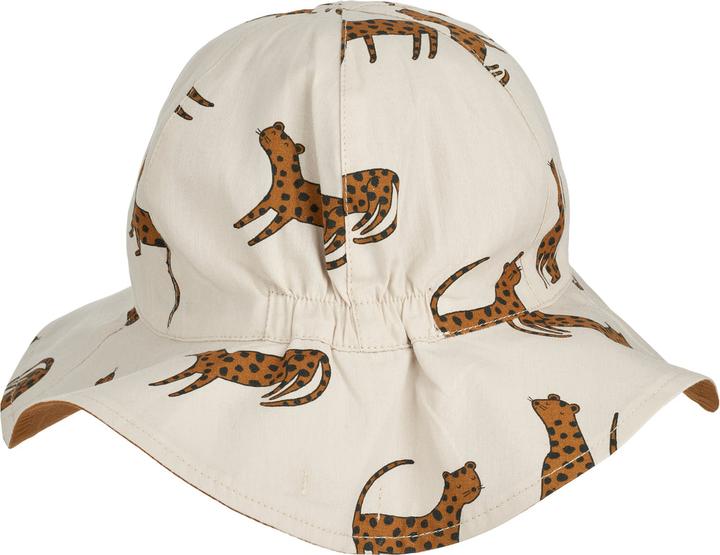Actual product image Liewood Amelia sun hat reversible leopard