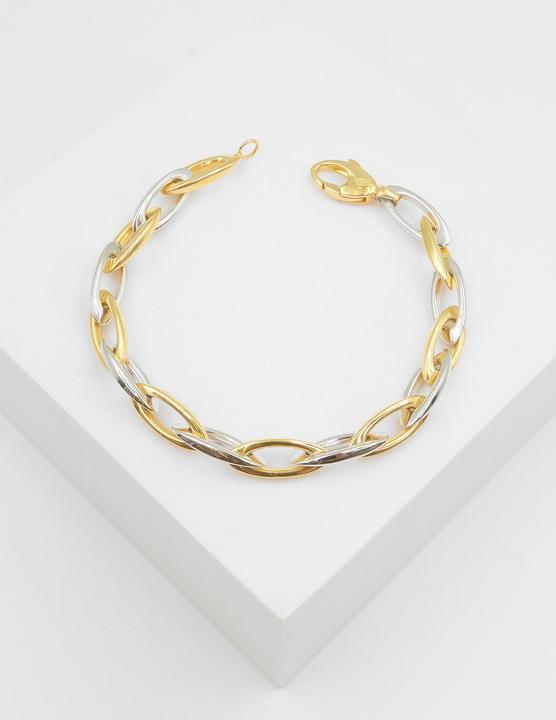 Image du produit Muau Fantaisie (19 cm, 750, Or blanc, Or jaune 18 carats)